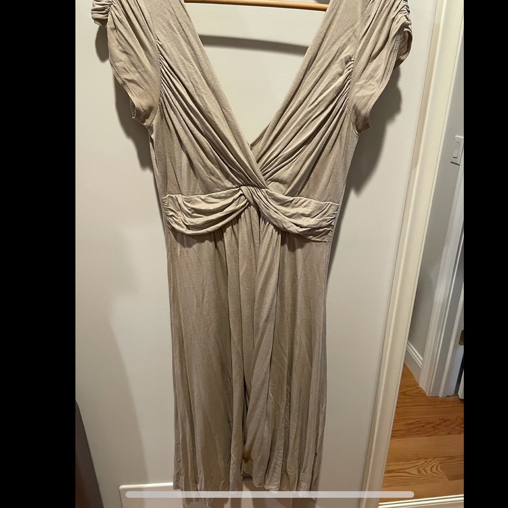 Dulce carda taupe dress